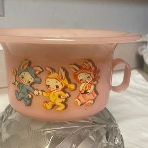 Vintage plastic potty